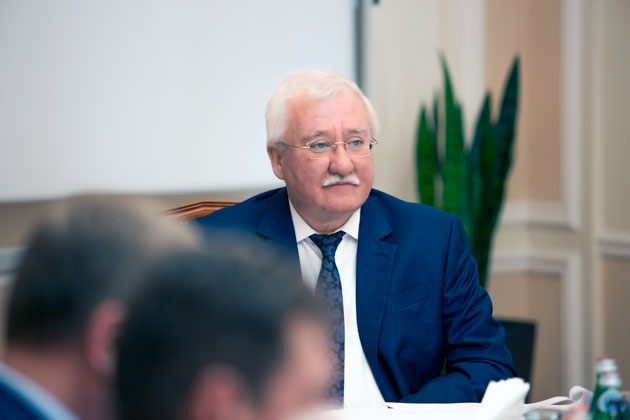 Игорь Ашурбейли на заседании Президиума и Центрального совета ПВР